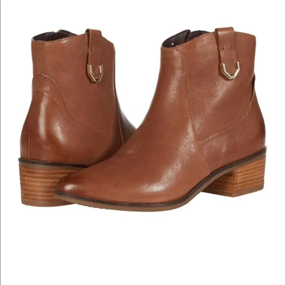 Cole Haan Maci Leather Ankle Boots